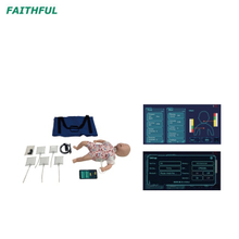 XC-416A طراز CPR للرضع مع التحكم في التطبيق