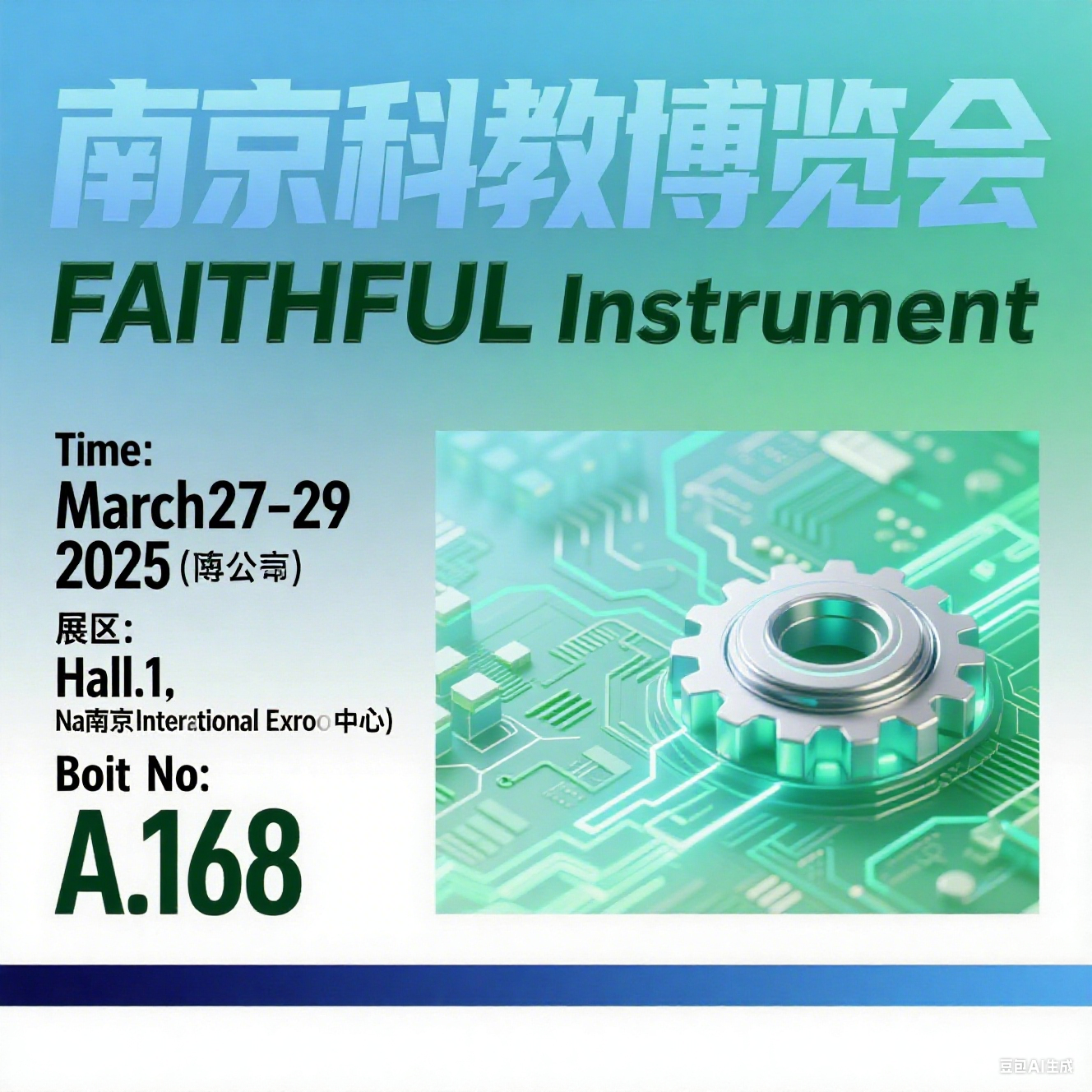 مشاركة الأداة المؤمنين الناجحة في معرض نانجينغ